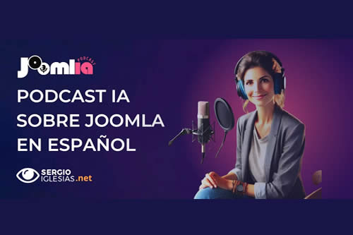 presentación de Joomlia podcast sobre joomla