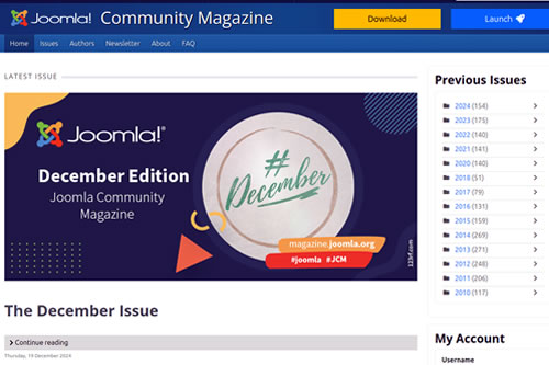 Magazine de Joomla (Varios idiomas) Magazine oficial Joomla